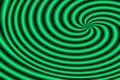 Swirling Green Stripes