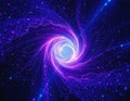 Swirling Light Vortex Energy Core Royalty Free Stock Photo