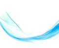 Swirling motion of blue smoke or fog group