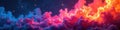 Swirling, multicolored flames; intense energy , design, texture