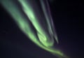 Swirling Northern Lights Overhead