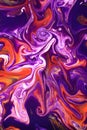 Swirling Paints Royalty Free Stock Photo