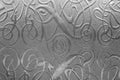 Swirling pattern in Glass Royalty Free Stock Photo