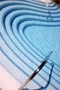 Swirling Pool Steps Royalty Free Stock Photo