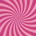 Swirling radial pattern background. Vector illustration Royalty Free Stock Photo