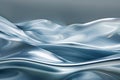 A swirling silver wave is depicted in this abstract artwork, showcasing dynamic movement and fluidity Royalty Free Stock Photo