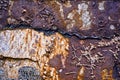 Texture Abstract Background, Cotton Texture, Black color, Rusty Texture, Rusty Line metal, Art Design Royalty Free Stock Photo