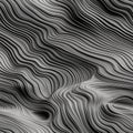 Swirling wave pattern, intricate dynamic texture. Seamless smooth lines, artistic visual effect for modern decor
