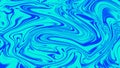 Swirls Blue and teal Liquid marble texture illustration background.