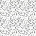 Swirls seamless pattern