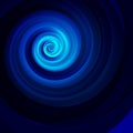 Swirly blue background, vector illustration