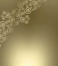 Swirly metallic background