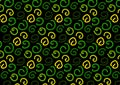 Swirly pattern background wallpaper design layout Royalty Free Stock Photo