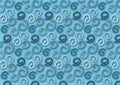 Swirly pattern background wallpaper design layout Royalty Free Stock Photo