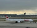 Swiss Air at Flughafen Zurich in Zurich, Switzerland Royalty Free Stock Photo