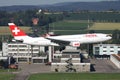 Swiss Airbus A330-200 Royalty Free Stock Photo