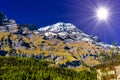 Swiss Alp mountains, Leukerbad, Leuk, Visp, Wallis, Valais, Swit