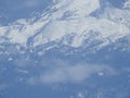 Swiss Alps aerial view