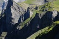 Swiss Alps: Cable car Engstligenalp-Adelboden Adelboden-Engstligenalp