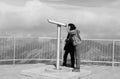 Swiss Alps: Chinese Tourists on Piz Corvatsch near St. Moritz in the upper Engadin