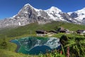 Swiss Alps Landscape Royalty Free Stock Photo