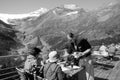 Swiss Alps: Mountain-Restaurant on Alp GrÃÂ¼m