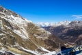 Swiss Alps of the Mischabel group. Royalty Free Stock Photo