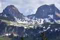 Swiss Alps Mountains Gantrisch beautiful landscape scenery Royalty Free Stock Photo