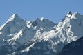 Swiss Alps the Muverans Royalty Free Stock Photo