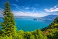 Swiss Alps near Burgenstock with the view of Lucerne Lake, Switzerland, Europe Royalty Free Stock Photo