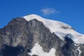 Swiss alps: The Piz Bernina glacier near Pontresina in the upper Engadin