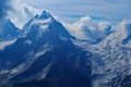 Swiss alps: The Piz PalÃÂ¼ glacier at Bernina group mountains near Pontresina in the upper Engadin