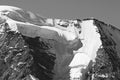 Swiss alps: The Piz PalÃÂ¼ glacier at Bernina group mountains near Pontresina in the upper Engadin