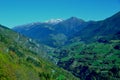Swiss alps: Riederalp panoramic view Royalty Free Stock Photo
