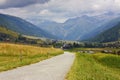 Swiss Alps View Royalty Free Stock Photo