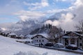 Swiss Alps - Village scene