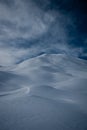 Swiss alps in winter Royalty Free Stock Photo