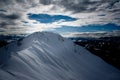 Swiss alps in winter