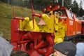 Swiss Alps: The X-rot is the strongest snow cleaning railway machine in the world