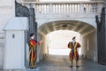 Swiss army guarding the Vatican