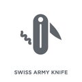 Swiss Army Knife icon from Army collection.
