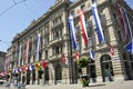 The swiss bank Credit Suisse Headquarter at Paradeplatz in ZÃÂ¼rich