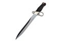 Swiss bayonet knife, cold steel arms, isolated.