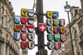 Swiss Cantonal Tree on Leicester Square