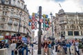 Swiss Cantonal Tree in Leicester Square, London