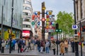 Swiss Cantonal Tree in Leicester Square, London