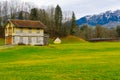 Swiss countryside, in Appenzell Royalty Free Stock Photo