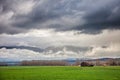 Swiss Farm After The Storm Royalty Free Stock Photo