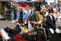 Swiss Federal councillor Ueli Maurer at the SechselÃÆÃÂ¤uten-Parade at the Paradeplatz in the City of ZÃÆÃÂ¼rich.