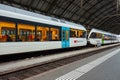 Swiss Federal Railways SBB train at St. Gallen station